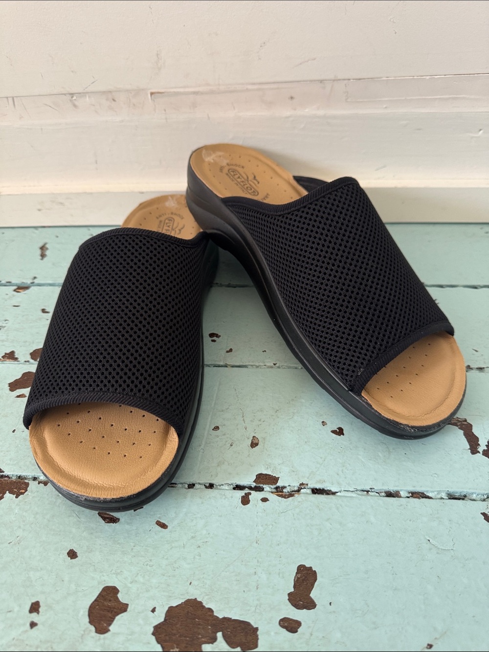 Fly foot Size EU 44 (US 11) Comfort Slip on Sandal  Open Toe